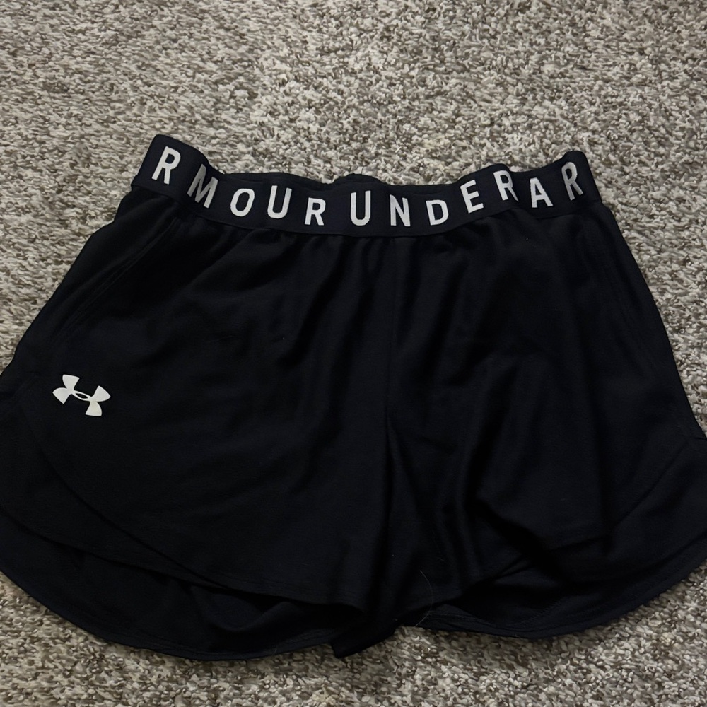Under Armour Women's Black Athletic Shorts